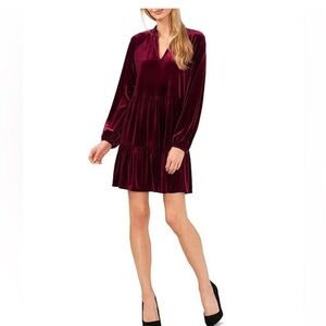 CeCe Velvet Dress